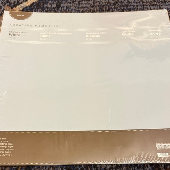 Creative Memories Gray Album with Blue Star - Picture 7 of 9